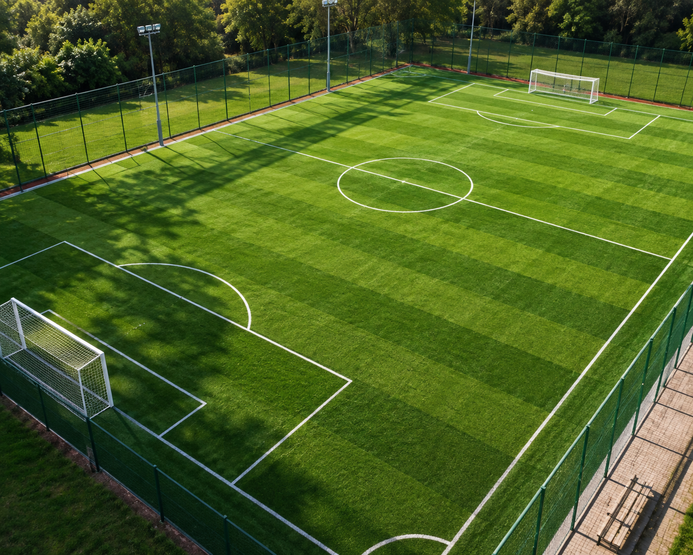 Football Turf Construction